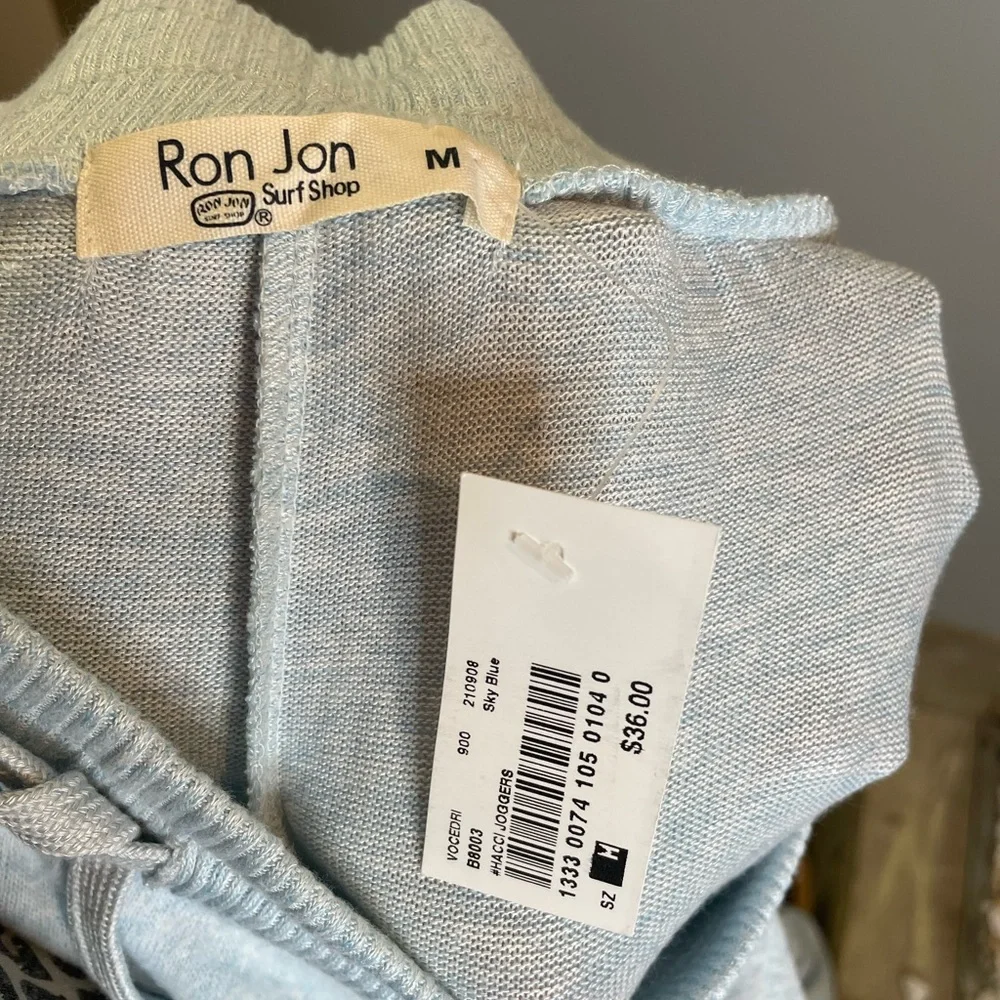 RON JON Surf Club Women's Cloud Fleece Joggers SZ/Med - Picture 4 of 9